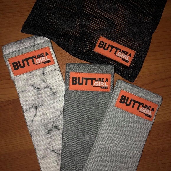Set of 3 Fabric Resistance Glute Bands! - Picture 3 of 5